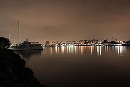 瑪麗娜,夜,游艇