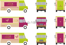食物卡車,卡車,食品