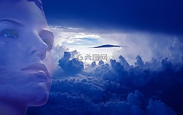 天空,云,情感