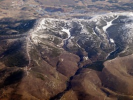 山,西班牙,飛行