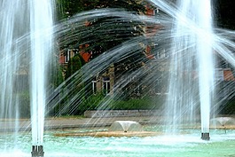 水射流,水,噴泉