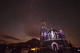 教堂,星星,dunlewy
