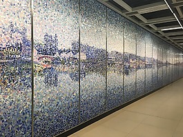 画,站,城市