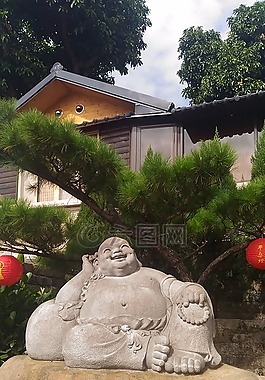 彌勒佛,佛教,石雕