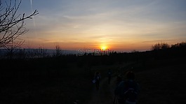 東,太陽,光線