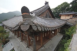 一年的问候,寺,寺庙建筑