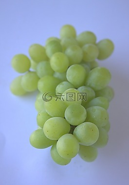 葡萄,綠色,水果