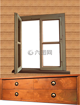 窗口,開幕,墻