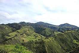 山,天空,登山