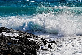 巖質(zhì)海岸,波,崩潰