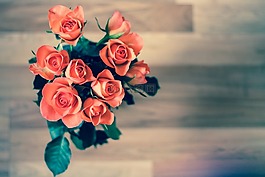 玫瑰,鮮花,花束
