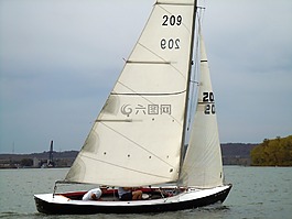 帆船,船,帆
