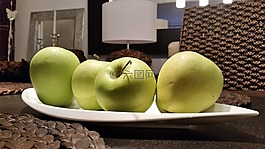 蘋果,碗,水果