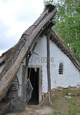 钓鱼小屋,民族志纪念,古老的职业