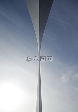 橋,拱,下面