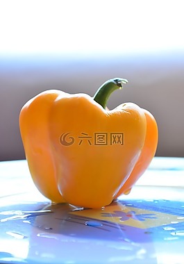 胡椒,黃色,辣椒