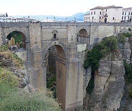 龍達,puente nuevo,橋