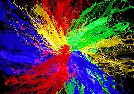 丰富多彩,颜色游戏,rgb