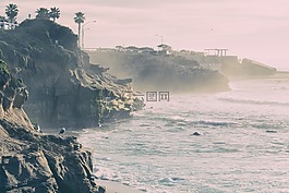 懸崖,洛基,水