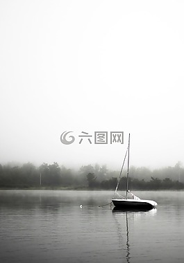 帆,船,锚定