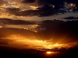 太陽,東,天空