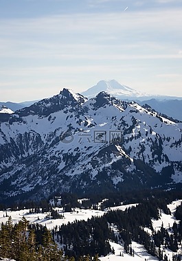 山,高峰,懸崖