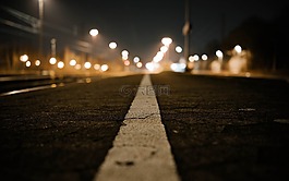 燈,夜,城市