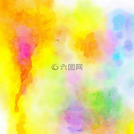水彩,漆,混合