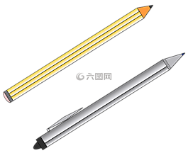 鉛筆,鋼筆,寫