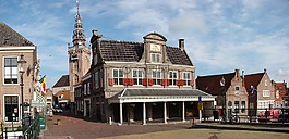 monnikendam,廣場,美麗