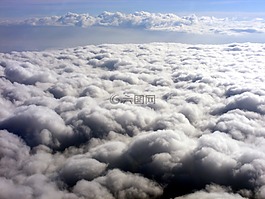 云,天空,白