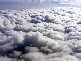 云,天空,白