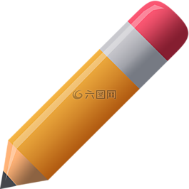 鉛筆,筆,橙