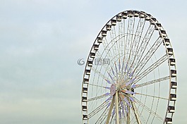 巴黎的,摩天輪,旅行