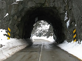 隧道,路,冰