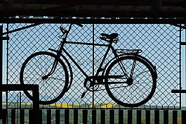 老,自行車,運輸