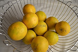石灰,黃色,酸