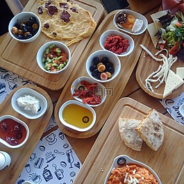 早餐,奶酪,食品