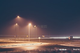 黑暗,夜,道路