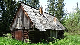 山間小屋,被遺棄,歷史