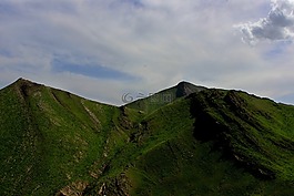 山,綠色,草