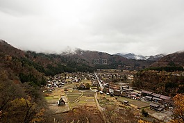 白川乡,村,日本