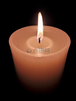 蜡烛,蜡烛灯,火焰