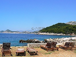 地中海,海,度假