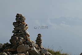首腦會議,山,頂部