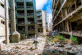 建筑物,災(zāi)難,廢墟