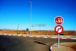 街,跡象,阿拉伯語