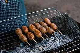 食品,熱狗,香腸