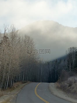 清晨,日出,云