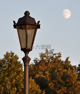 月亮,燈籠,薩馬拉